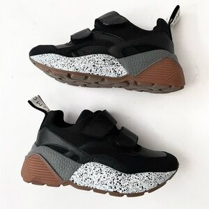 Stella McCartney Black Eclypse Sneakers Hook Loop 35 5